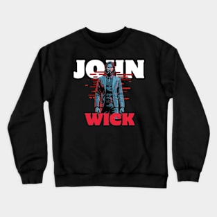 John Wick Cyberpunk Vibe Crewneck Sweatshirt